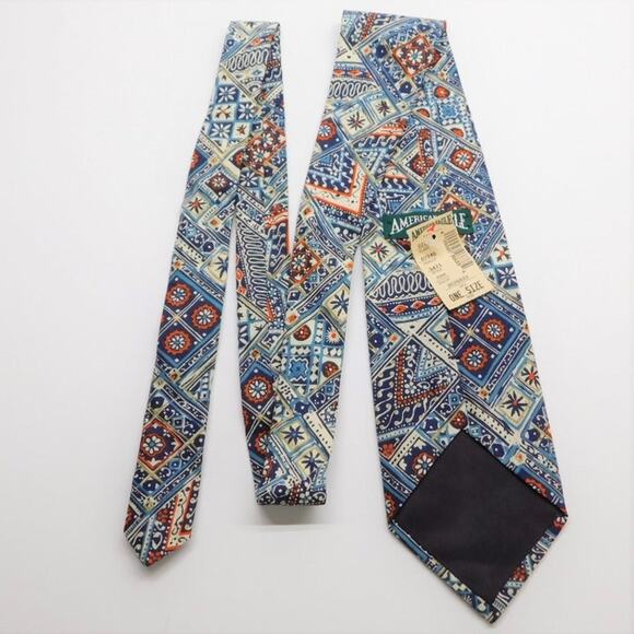 American Eagle Outfitter Cotton Necktie Lot of 2 - Picture 8 of 9